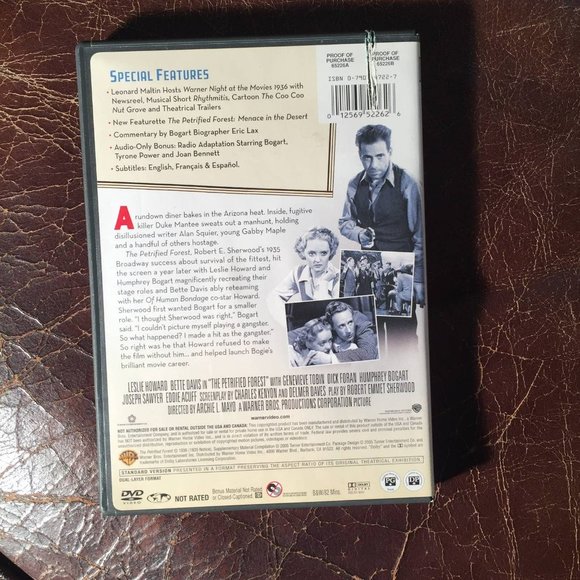 The petrified Forrest - DVD Movie - Picture 2 of 2